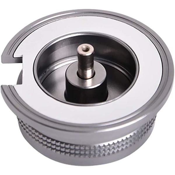 Camping Gasadapter Konverterare Spisanslutning för Butanbehållare för att Skruva Gaspatron (3st, Silver) zdq
