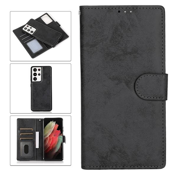 Pung Etui til Galaxy S21 Ultra Sort