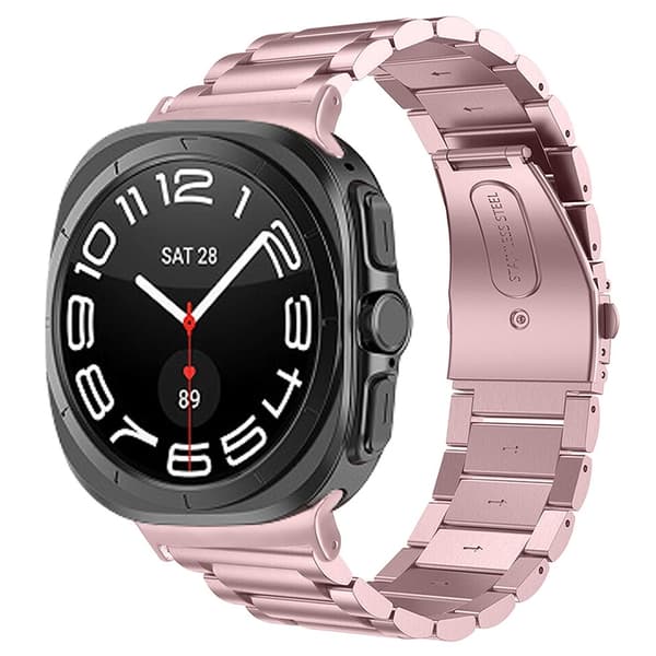 Galaxy Watch Ultra 47 mm Urrem Rustfrit Stål Rosa