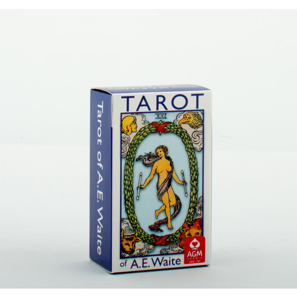 A.E. Waite Tarot Mini Blue Edition 9783038194736 zdq