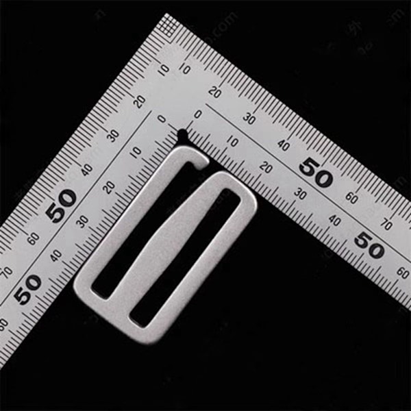 1 st Metall Steglås Slider Justeringsspännen 25MM 25mm