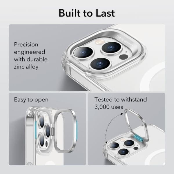 iPhone 11-16 Pro Max Kuori Jalusta HaloLock MagSafe Läpinäkyvä 13pro_tfrf 13pro