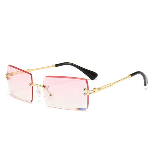 Raml?sa damsolglas?gon Rimless Square