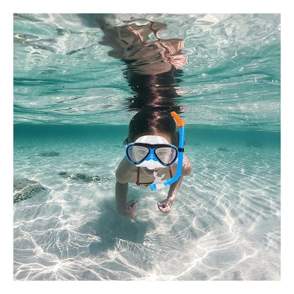 Lasten sukelluslasit ja snorkkelisetti, sumunesto