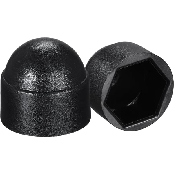 Plast Dome Bolt Mutter Skyddslock Cap M8/13mm Hexagonal Scr