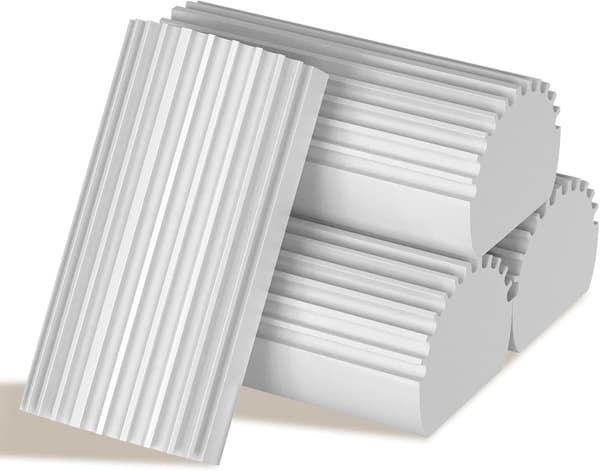 4-delt - Rengørings-støvfjernelsessvamp - Svampebørste - Multifunktionel - persienner - glas - ventilationsriste