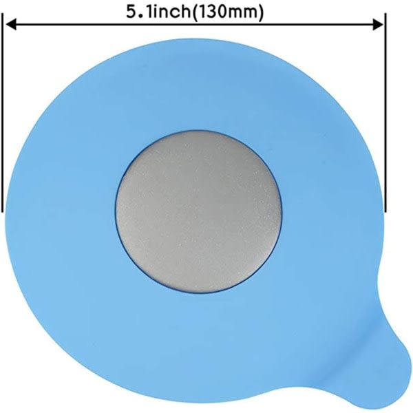 2 dele silikon afløbsspropp til diskbänk, Universal diskbänksavlopp