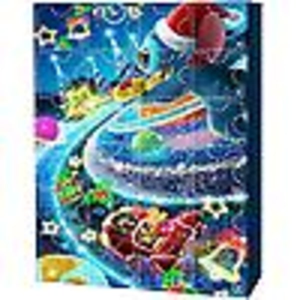 Anime Stitch Juladventskalender for barn 24 dagers julnedräkning 24st Tecknad leksaker Ornament Nedräkningskalender