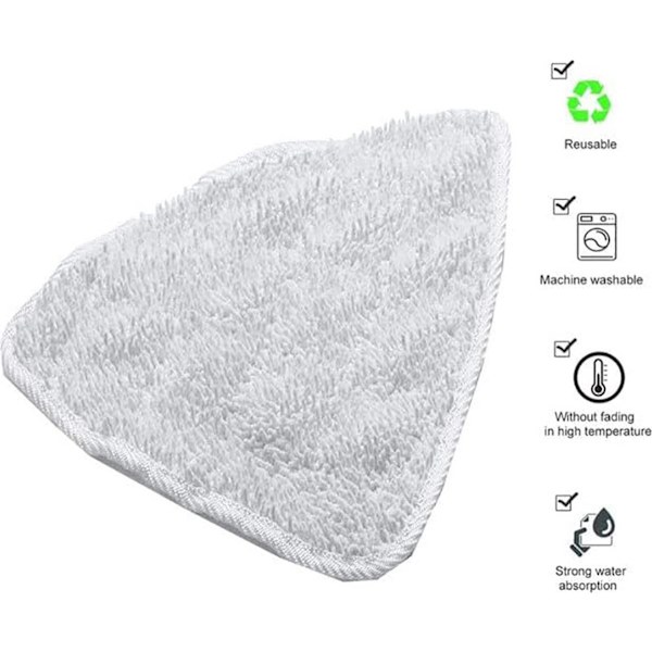 2-pack - lämpliga - Vileda - Refill - moppdynor - ersättningsmoppdynor - lämplig - mopp - Ångmoppdukar - mikrofiberdukar