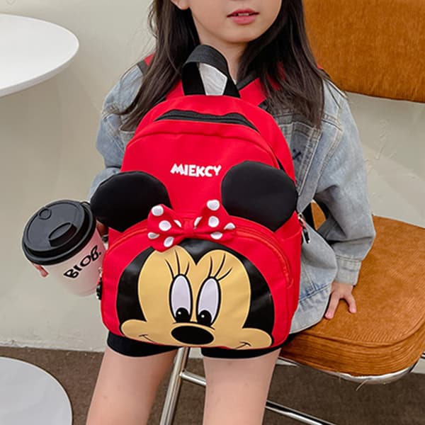 Minnie Mouse Pigg Rygsæk Børnehave Børnerygsæk_tfrf