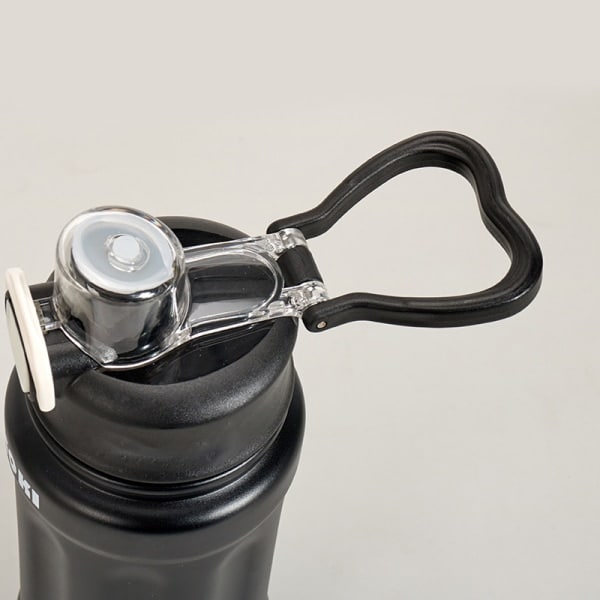 316 rustfritt st?l stor kapasitet isolering kopp m?n och kvinnor halm sport vattenflaska Rosa 800ML