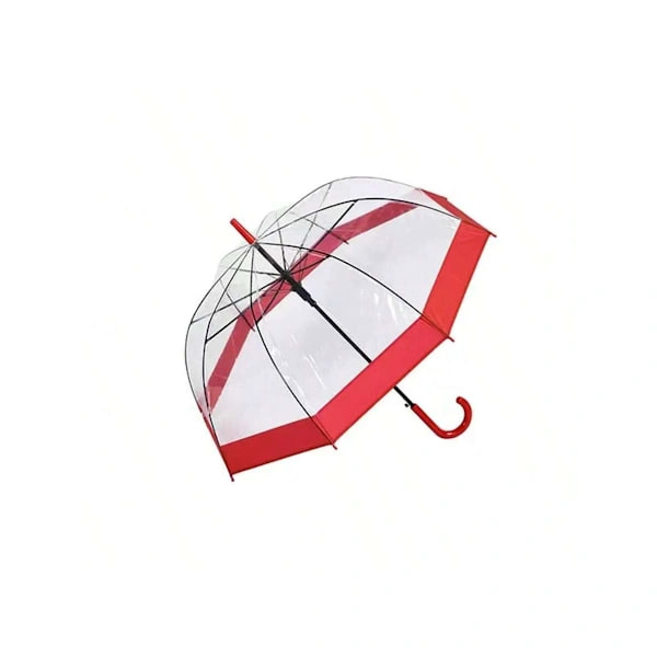 Apollo Automatic Opening Umbrella, Elegant & Comfortable For Women, Large Screen, Windproof & Rainproof Multicolor Red Multicolor Red