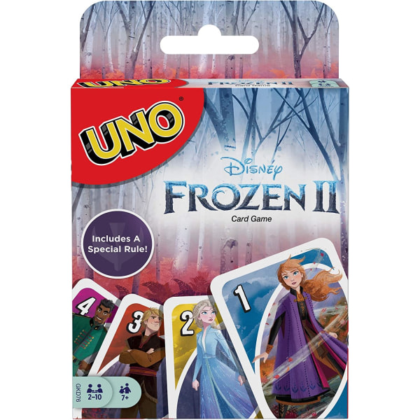 Mattel Games GKD76 - UNO Disney Frost II-kortspel zdq