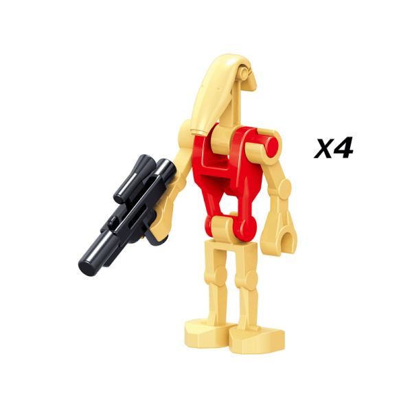 C009-014 Planet Series Puslespil til børn Puzzle Wars Byggeklodser Figurer Legetøj