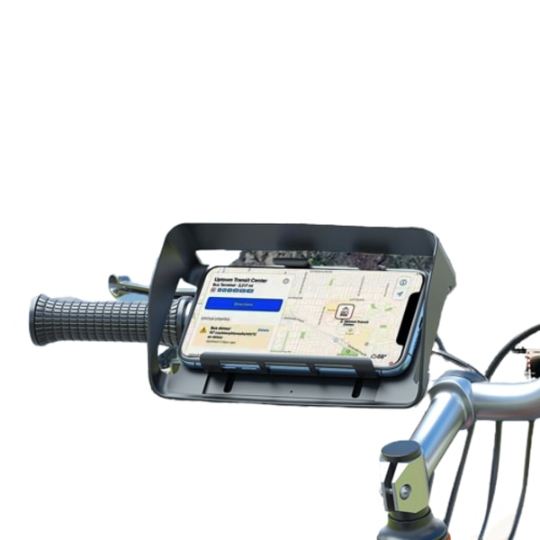 CDQ Sun Shield Quick Release Base Styre Telefonfäste Passer til cykler SvartCDQ