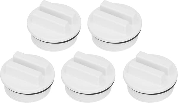 5 - stykker - Poolprop - Afløbsprop - Reserveprop - pool - Filtertilbehør - Gummipropper - Gummiprop - kofanger