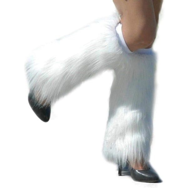 Dammode støvle manchet Blød fluffy kunstig pels ben