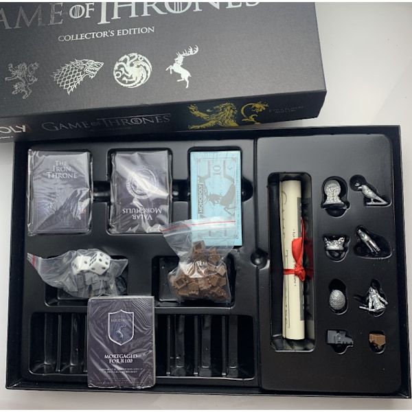 Monopoly Game of Thrones Samlerudgave - Spillet for fans af den populære serie 6