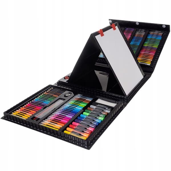 Maalaussetti Salkussa - 208 Osainen Multicolor multifärg