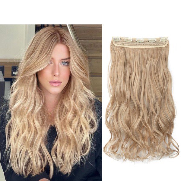 Hårstyling förlängning för kvinnor 50 cm vågig