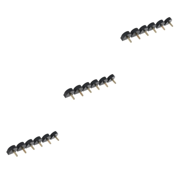 1/2/3/5 3 par korkokorkar Taps Skoreparationsbyte Svart 8mm 3PCS