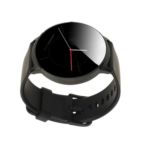 1,32 tommer HD Blodsukker Smartwatch Ikke-invasiv Søvn Kropstemperatur Monitor Sportsur Intelligent Sundhedsovervågning Ur Sort 0.2