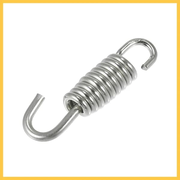 Universal Motorcycle Exhaust Spring 40mm Stainless Steel Pipe Hook Accessory