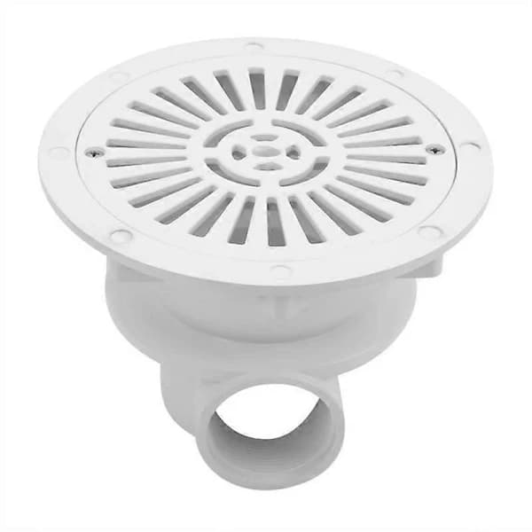 21 cm White Main Drain for Pool Plastic Floor Drain G2 Water Inlet Drainage Accessories