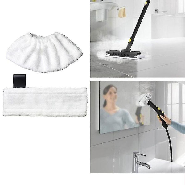 Ersättningsdampmoppduk for Karcher Easyfix Sc2 Sc3 Sc4 Sc5 Damprenser Mikrofiber Gulvklut A null none