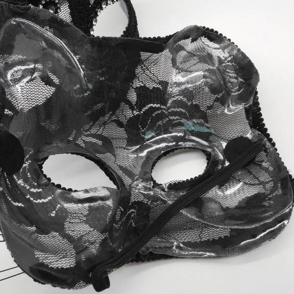 Halloween Cosplay Räv Mask Spets Sexig Ögonmask Djur Mask Halv Ansikte Erotisk Spets Katt Mask zdq