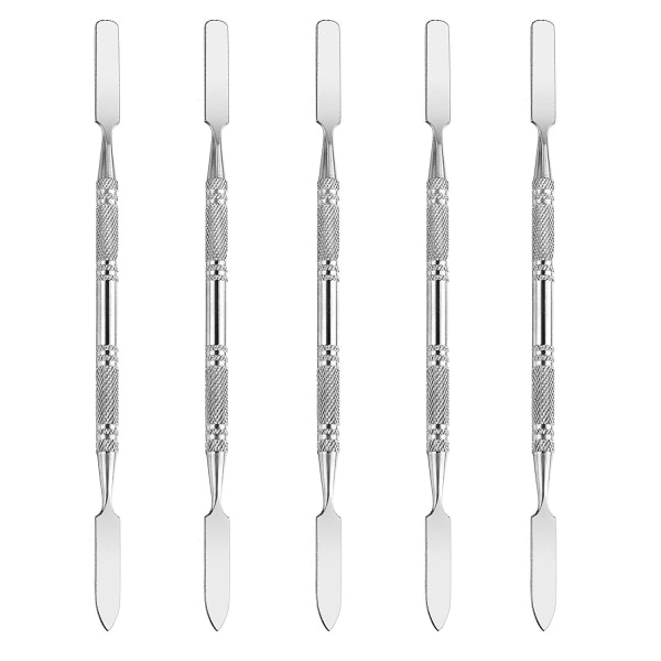 5 st Makeup Spatel verktyg metall Set Professional Beauty