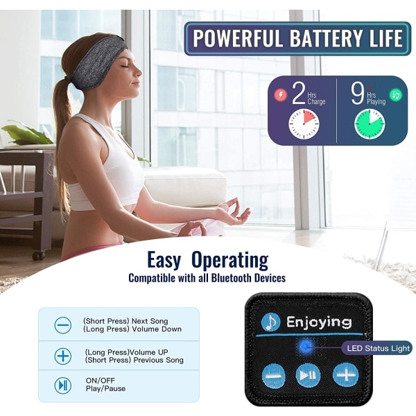 UniSleep Bluetooth-urheilupannana, langaton urheilu