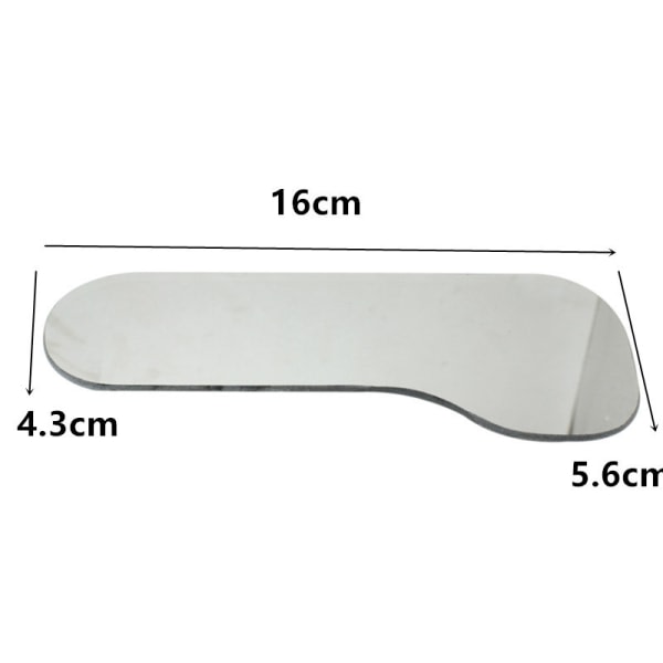 5 st Dental Mirror Intraoral Occlusal 2 Side Photographic Glas