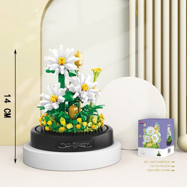 Byggklossar Blomma Blombukett 5 5 5 5
