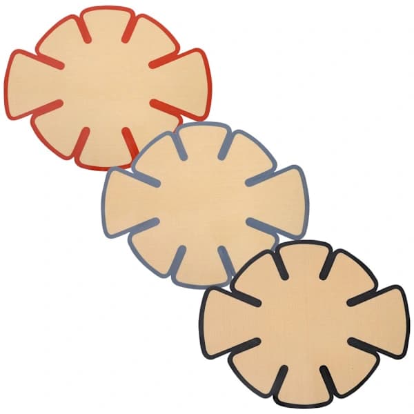 3 stk silikonmatter for baking, varmebestandige baketilbehør, hjemmebaker 2x 2x