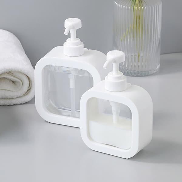 2-pack - Large - Press Bottle - with - Dispenser - 500ml - 300ml - Empty Bottle - Shampoo - Hand Soap - Shower Gel - Dish Soap