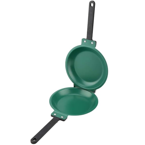 CDQ Dubbelsidig stekpanna non-stick keramisk flip-top stekpanna pannkaksmaskin för hemköket