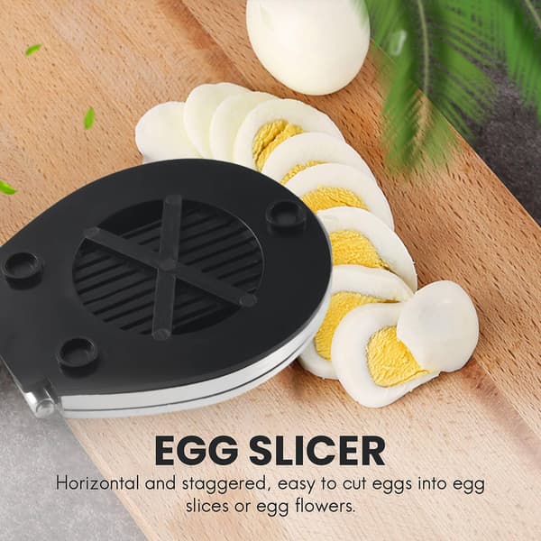 Eggdeler, Eggdeler Kraftig Kutter For Jordbærfrukt Garnityr Kutter, Rustfritt Ståltråd_tfrf