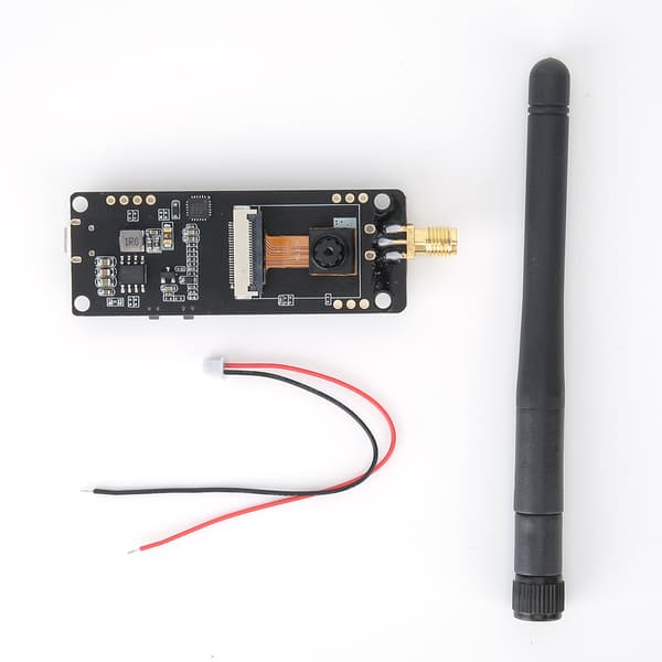 Kameramodul WiFi Bluetooth 2MP Udviklingskort 0,91 tommer OLED til TTGO T-Journal ESP32