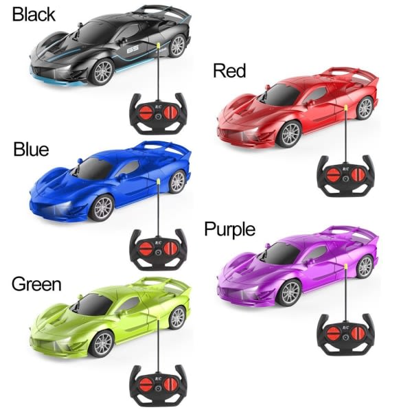 RC-nopeusauto Drifter Malli MUSTA