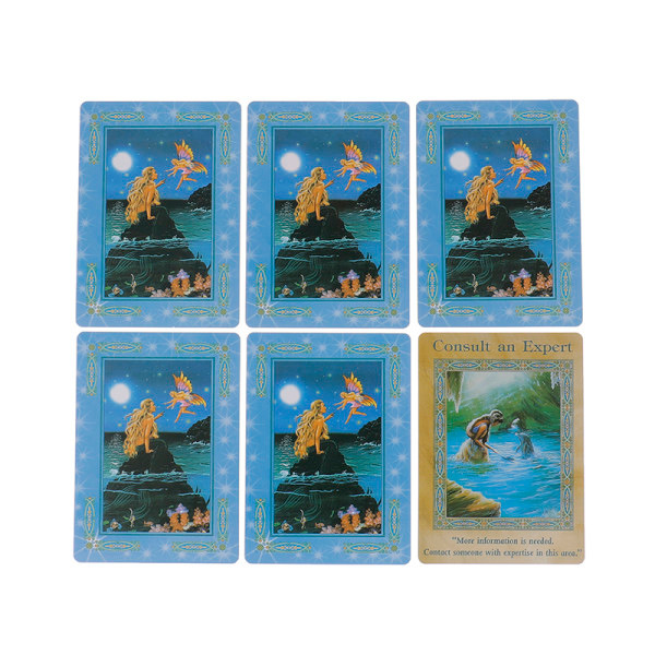 Magiske havfruer og delfiner Oracle Cards Tarot Prophecy Divi Multicolor one size