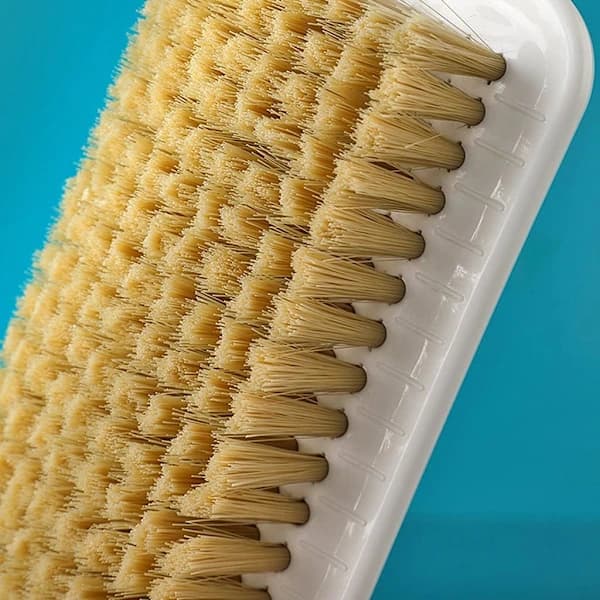 Plastic Shoe Brush, Laundry Brush, Hand Scrubbing Tool, Brush, White