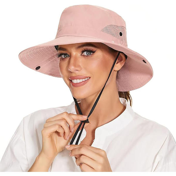 Solhatt herr dam UV-skydd 1 sommarmössa fiskehatt fiskehatt boonie fiskehatt pink