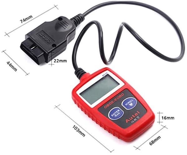 OBD2 - scanner - OBD - Bildiagnostik - Ryd fejl - Hollandsk sprog - Bilscanner