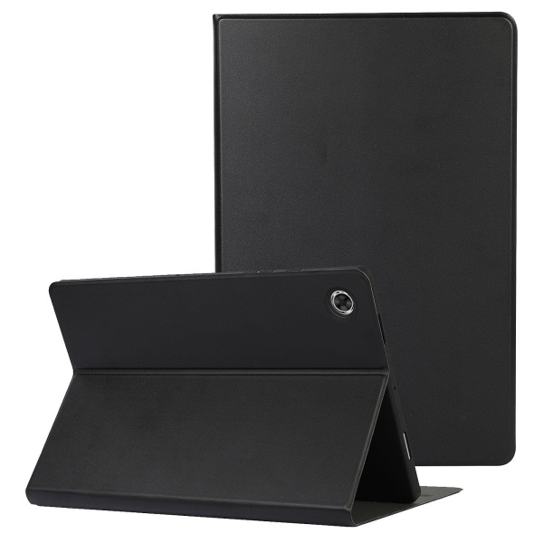 Anti-fall Folio Flip Pu Läder Tablet Case Cover til Samsung Galaxy Tab A8 10.5 (2021) - Sort Sort ingen