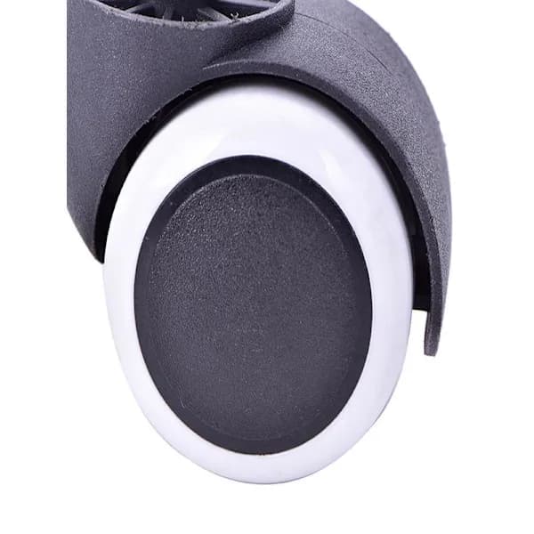 5-pak hjul til kontorstol - 11 mm sort sort sort Black Svart