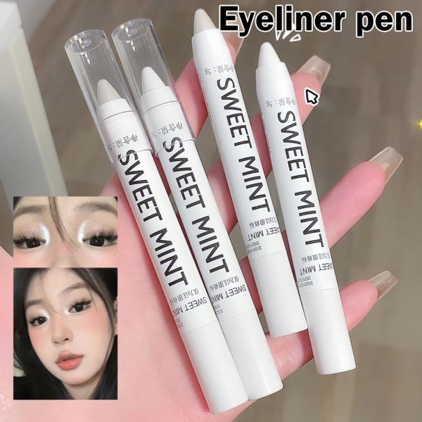 White Liggende Silkworm Highlighters Pen Eyes Corner Brightening Eye 03 5g