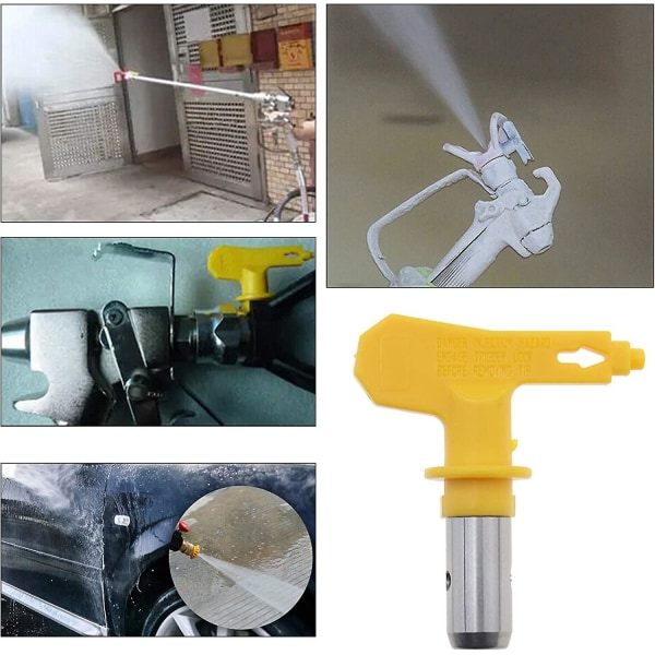 517 Volframistål Spraymunstycke för Airless Färgsprutor Airless Sprutmaskin med Rostfritt Stål Spets