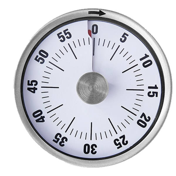 60 minuutin visuaalinen ajastin luokkahuoneeseen lapsille ja aikuisille,