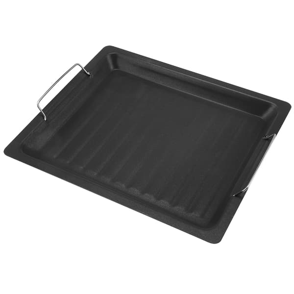 Rustfritt stål NON-klebende grillpanne stekepanne grillplate kjøkkenutstyr